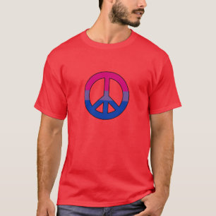 Sinal de paz do pavilhão da Bissexualidade T-Shirt