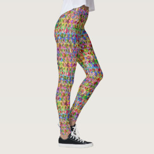 Sinal de Paz Multicolor - Leggings