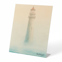 Sinal de Pé de Farol Português em Aquarela – C
