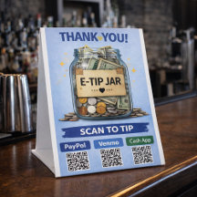 Sinal de pedestal de código QR para pagamento por