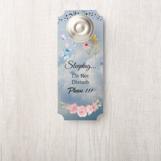 Sinal de Porta de Não Perturbe Personalizado Moder