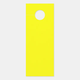 Sinal de porta de suspensão amarelo-amarelo minima