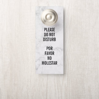 Sinal de Porta 'Não Perturbe' Personalizado