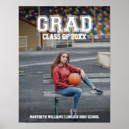 Sinal de Poster de Variação de Foto Minimalista