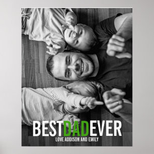 Sinal de Poster do melhor Pai Dia de os pais