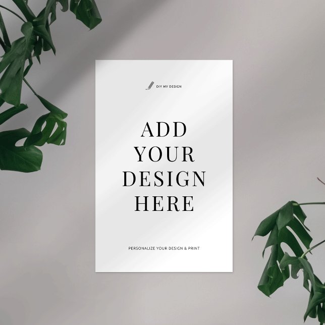 Sinal de Poster personalizado de impressão de pare (11x17" Wall Signage Printing - upload your poster file and print as a wall sign or poster)