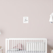 Sinal de Poster personalizado - decoração personal