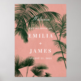 Sinal de Poster Primavera de de Palm