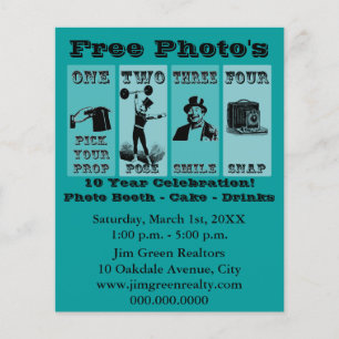 Sinal de Propaganda de Foto Panfleto