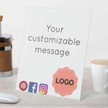 Sinal de salão ou spa personalizável