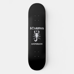 Sinal de Scorpio Zodiac Personalizado do skate