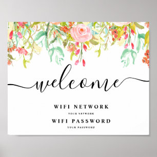 Sinal De Senha Wifi, Poster Wifi