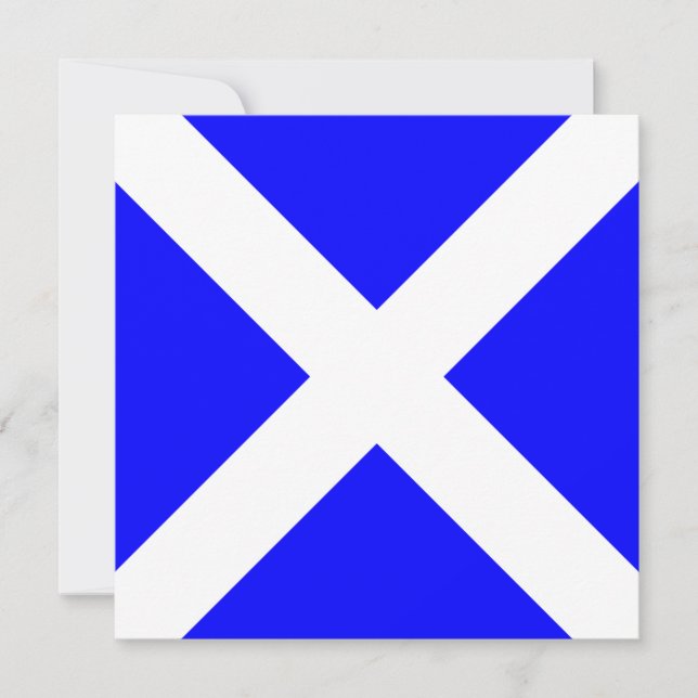 Sinal de Sinalizador Náutico Mike - Letra M (Frente)