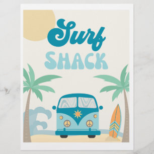 Sinal de surf Sinal de Parte Surf Praia