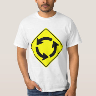 Sinal de T-Shirt Clássico Round-A-Bout Muito Dive