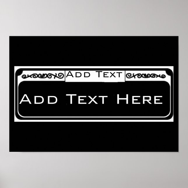 Sinal de vazio, Templet French Quarter Poster (Frente)