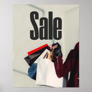 Sinal de venda a retalho, Poster de venda Comprada