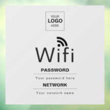 Sinal de WiFi Personalizado para Empresas com Seu