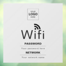 Sinal de WiFi Personalizado para Empresas com Seu