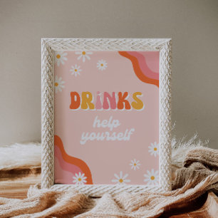 Sinal do Partido Groovy Drinks Groovy Sinal