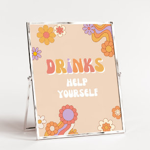 Sinal do Partido Groovy Drinks Groovy Sinal