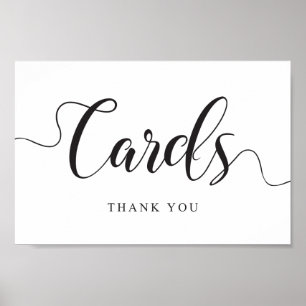 Sinal dos cartões de casamento. Poster da caixa d