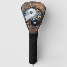 Sinal elegante de yin yang