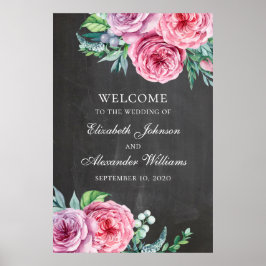 Sinal impressão de boas-vindas do quadro. Casament