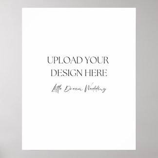 Sinal Impressão de Casamento (Cardstock)