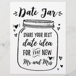 SINAL para o jogo Date Jar, Bridal & Chá de casam