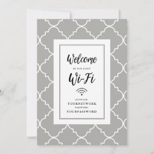 Sinal Quatrefoil Wifi