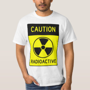 Sinal RADIOATIVO RADIOATIVO T-Shirt Muito Divertid