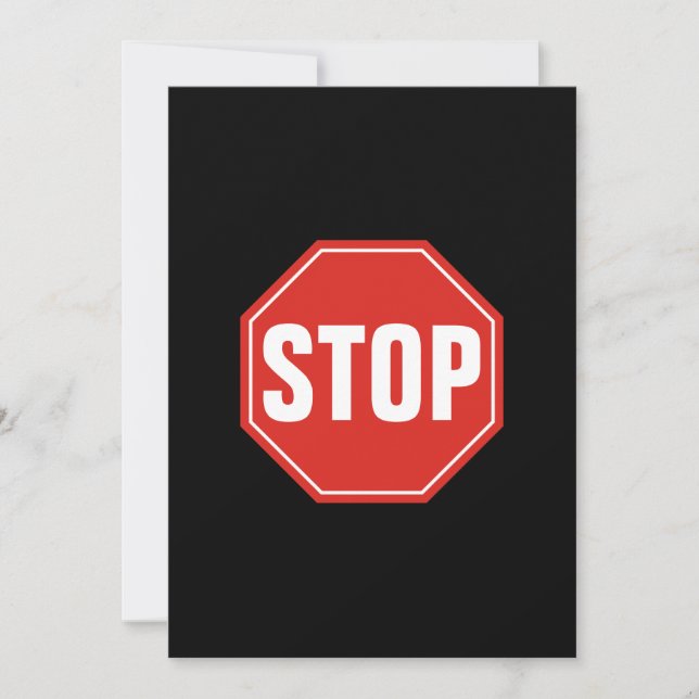 Sinal STOP (Frente)