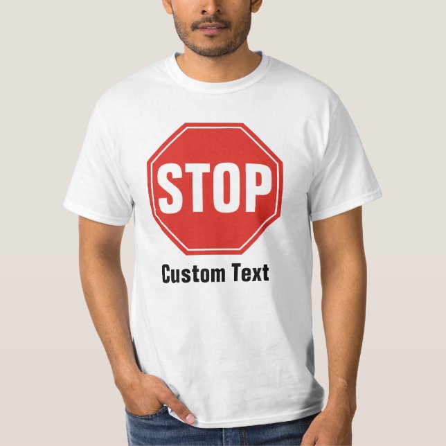 Sinal T-Shirt STOP (Frente)
