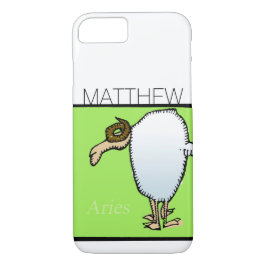 Sinal Zodiac Aries personalizado iPC de aniversári