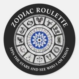 Sinal Zodíaco Engraçado Conjunto de Adesivos