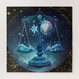 Sinal Zodíaco Quebra-cabeça Libra, 20"x20" 676 pcs