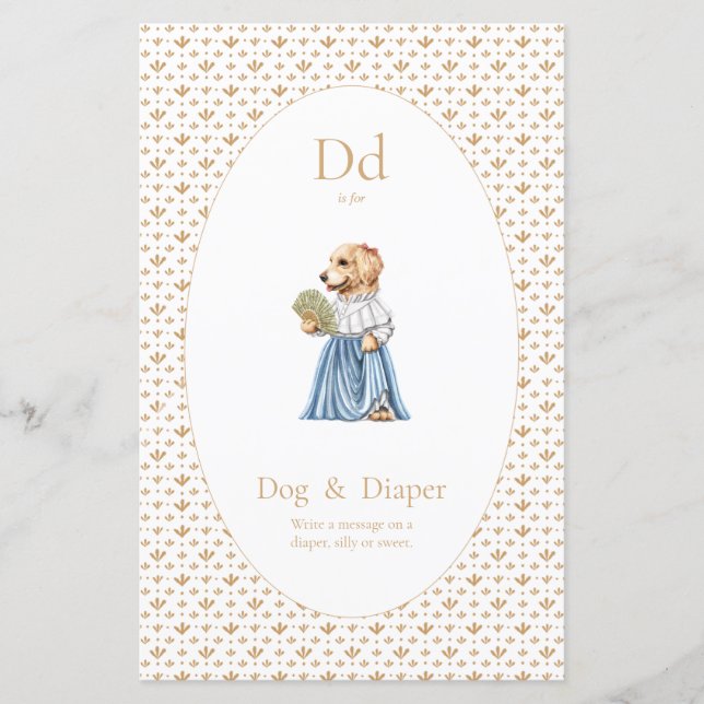 Sinalização de mesa - fralda (Frente)