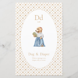 Sinalização de mesa - fralda