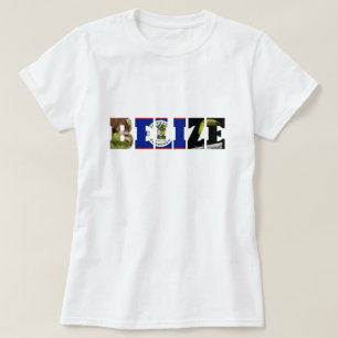 Sinalizador Belize, Tapir & Toucan Bird T-Shirt