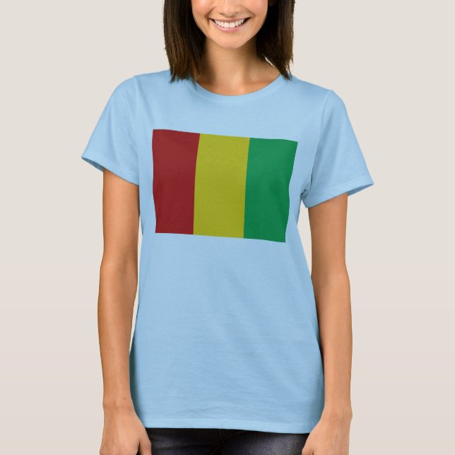 Sinalizador Conacri x Mapa T-Shirt (Frente)