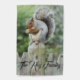 Sinalizador de jardim de esquilo personalizado