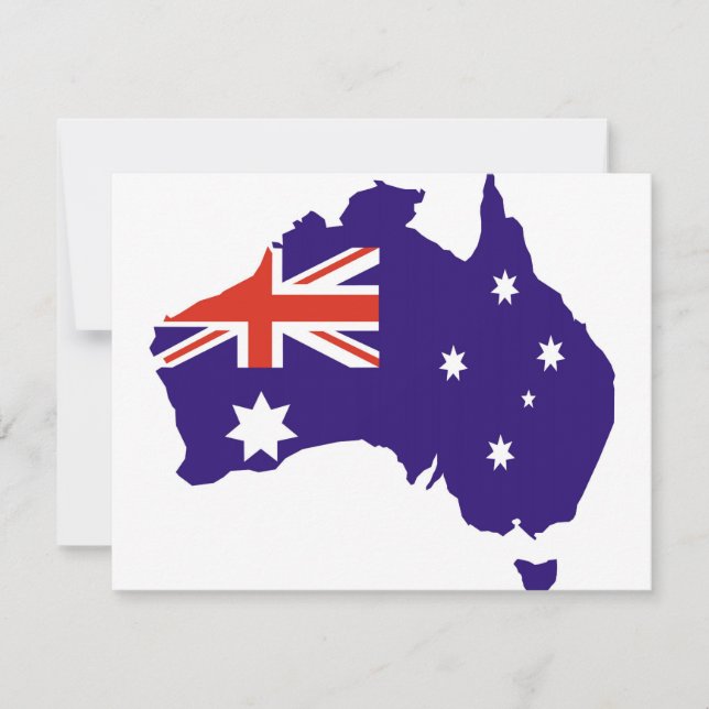 Sinalizador de Mapa Aussie (Frente)