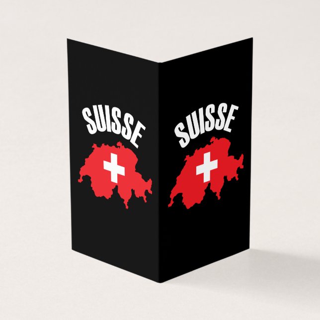 Sinalizador de Mapa de Suiça do Suisse (Exterior)