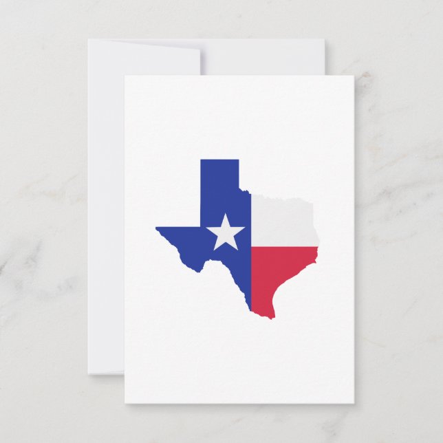 Sinalizador de mapa do Texas (Frente)