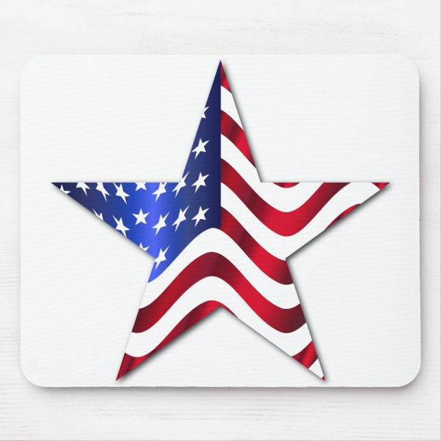 Sinalizador de Mousepad dos Estados Unidos (Frente)