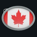 Sinalizador do Canadá com cinta de efeito de meio-<br><div class="desc">Cobra personalizada. Sinalizador canadense com efeito de meio tom aplicado à imagem. Imagem digital. Ideia para pessoas de todas as idades que amam o Canadá e sua cultura.</div>