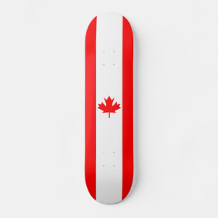 Sinalizador do Canadá - skateboard