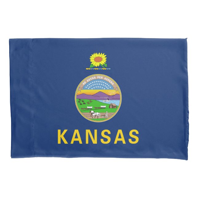 Sinalizador do Estado do Kansas (Frente)