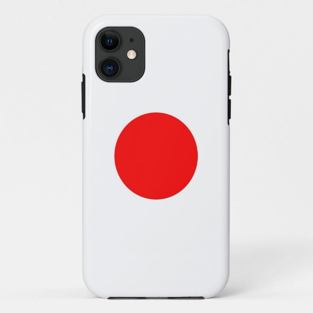 Sinalizador do Japão na Capas de iphone (Verso)